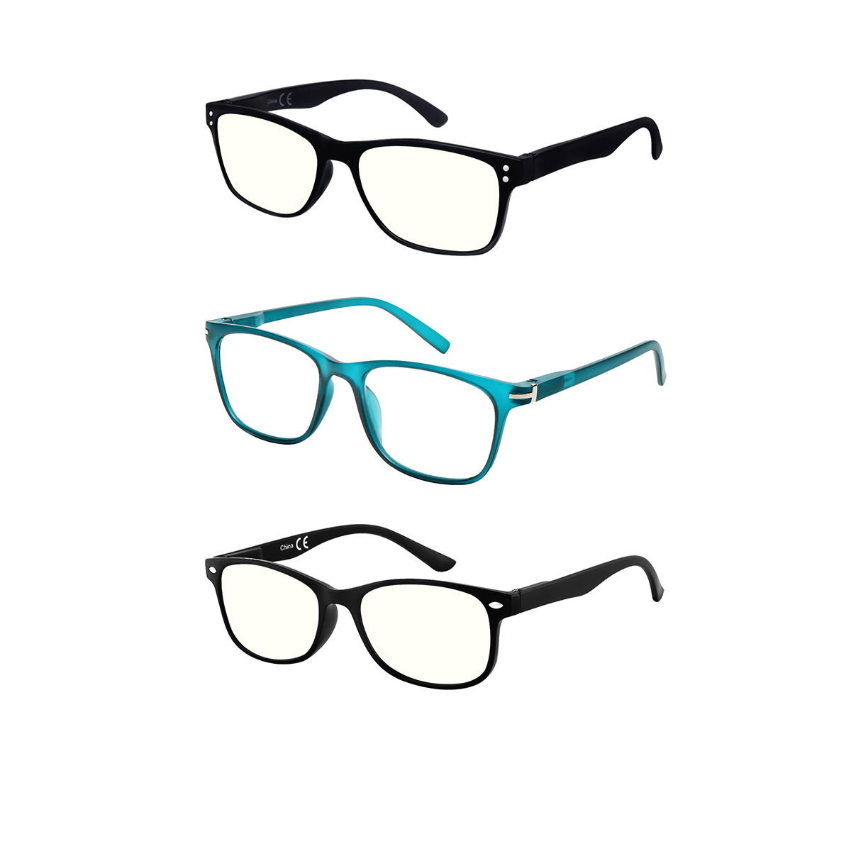 oval reading-glasses #527 - multicolor